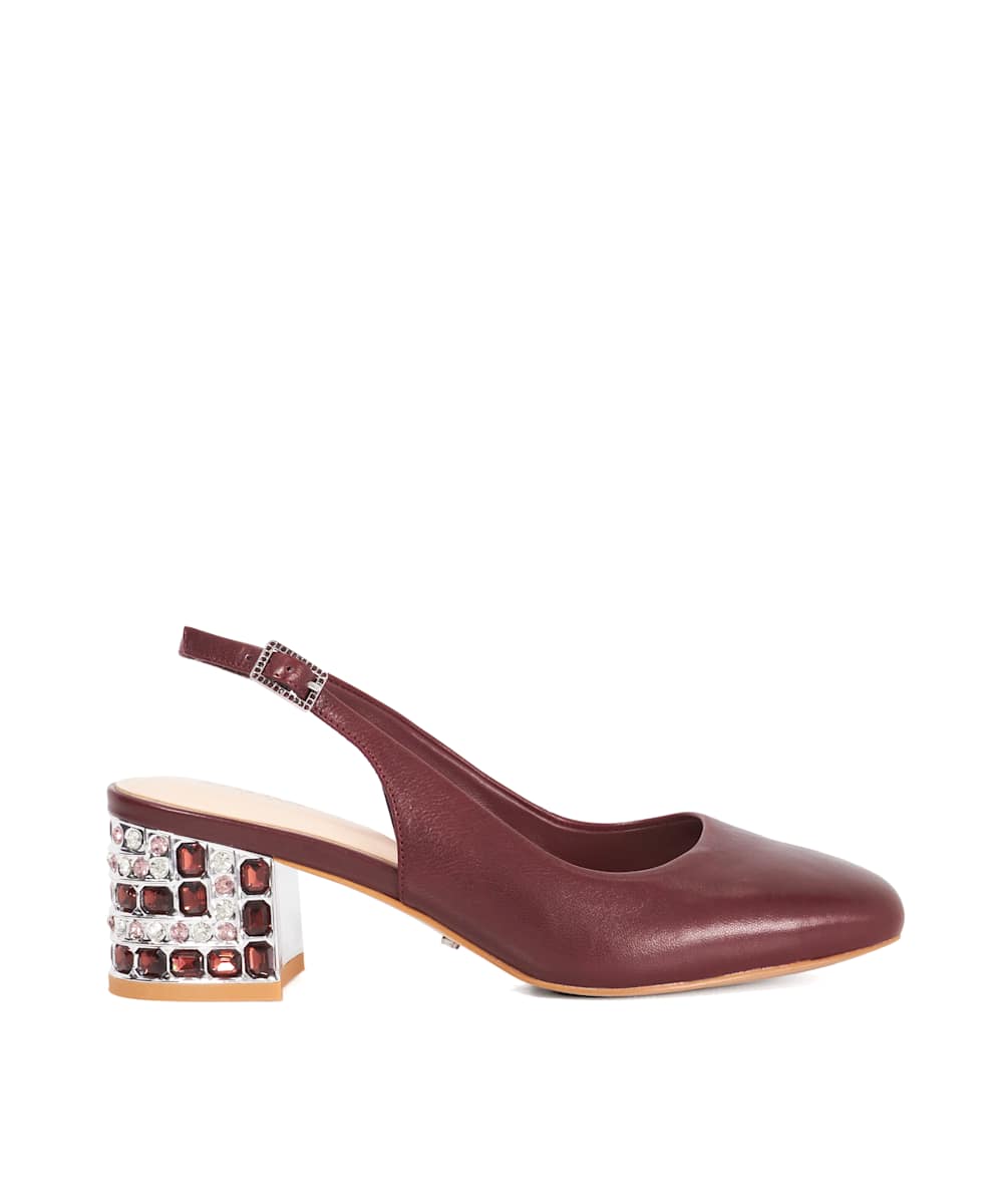 Catharine - Burgundy